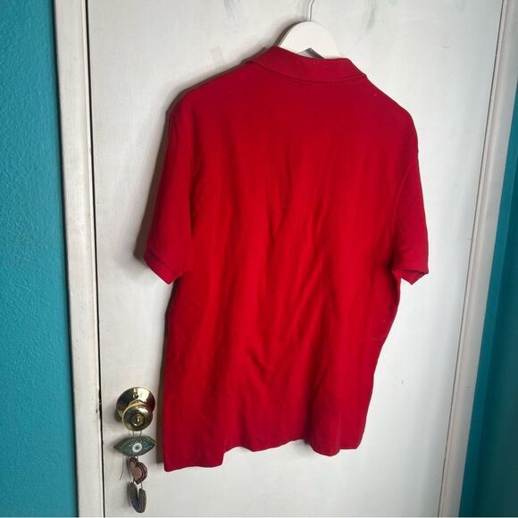 La coste red polo classic in size 6 USA XL - Picture 3 of 4
